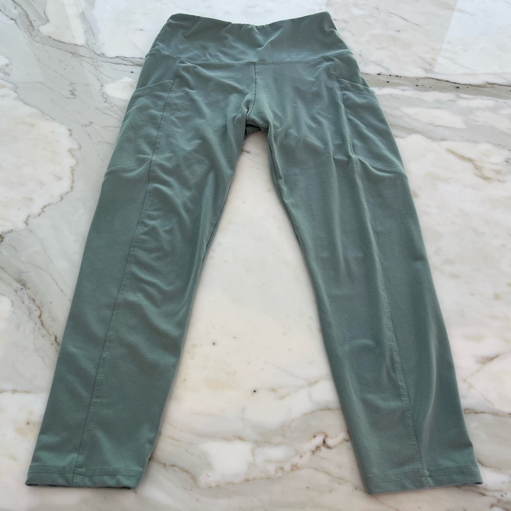 MARIKA GREEN YOGA WORKOUT PANTS SIZE SMALL